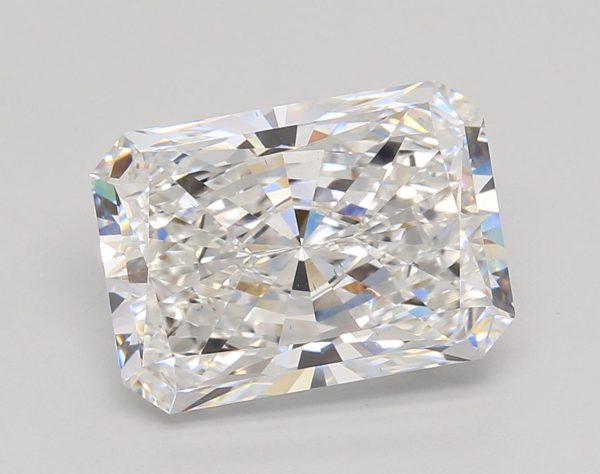 5.01 Carat Radiant Cut Lab-Created Diamond Hot on Sale