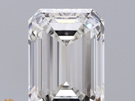 1.67 Carat Emerald Cut Lab-Created Diamond Hot on Sale