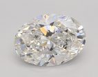 2.02 Carat Oval Cut Lab-Created Diamond Hot on Sale