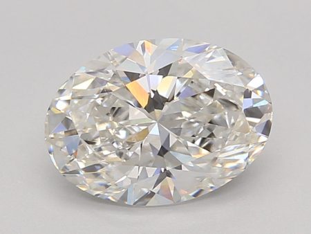 2.02 Carat Oval Cut Lab-Created Diamond Hot on Sale