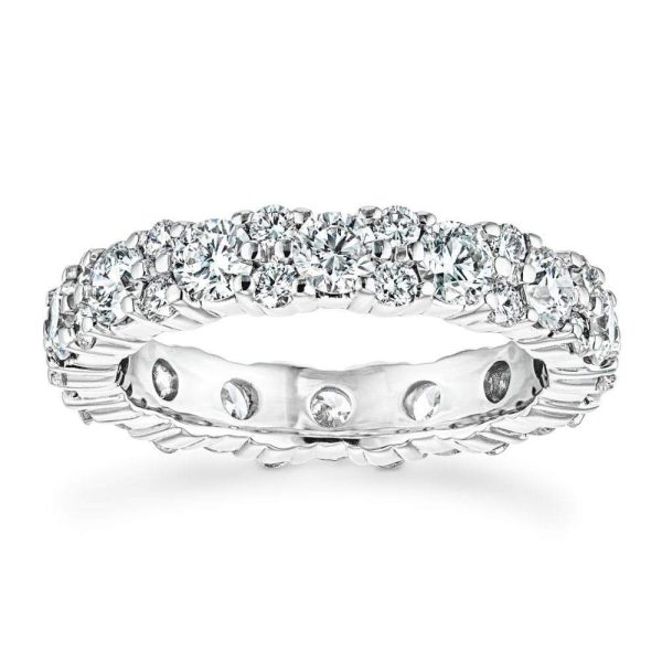 Cluster 2.0ctw Lab Grown Diamond Eternity Band (12Days) Cheap