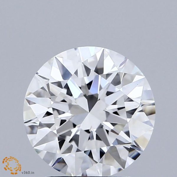 2.09 Carat Round Cut Lab-Created Diamond Hot on Sale