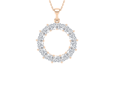 Looking Glass Circle Necklace Online Sale