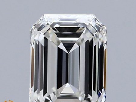 1.45 Carat Emerald Cut Lab-Created Diamond on Sale