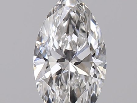 0.58 Carat Marquise Cut Lab-Created Diamond For Sale