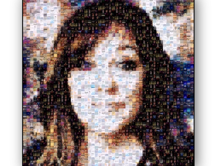 Photo Mosaic Impression sur Toile Discount