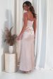 Ziah Soft Satin Gown | Champagne Online Hot Sale