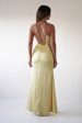 Julianne Corset Satin Gown | Yellow Fashion