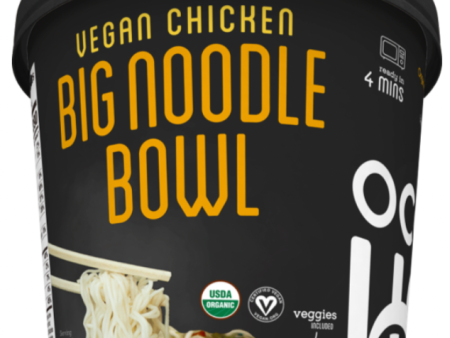 Organic and Vegan Chicken Big Noodle Bowls, 2pk For Discount