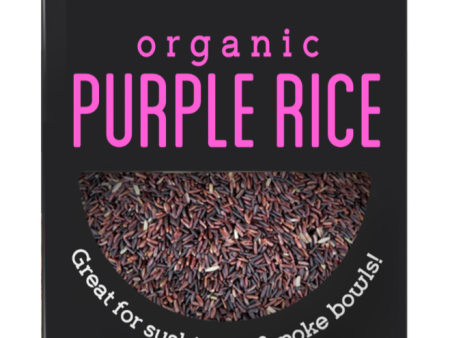 Organic and Vegan Purple Rice, 2pk For Cheap