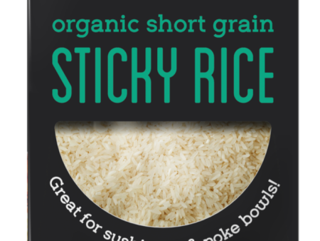 Organic and Vegan Sticky Rice, 2pk Fashion