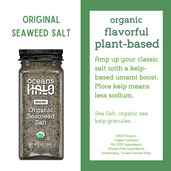 Ocean s Halo Original Seaweed Salt, 2 pack For Discount