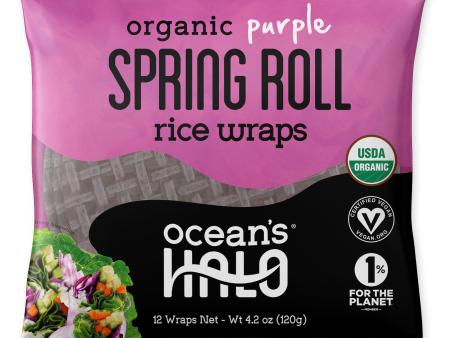 Organic Purple Rice Wraps, 12pk Cheap