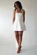 Morocco Halterneck Mini Dress | White For Sale