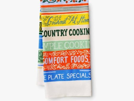 Cookbooks Tea Towel Online now