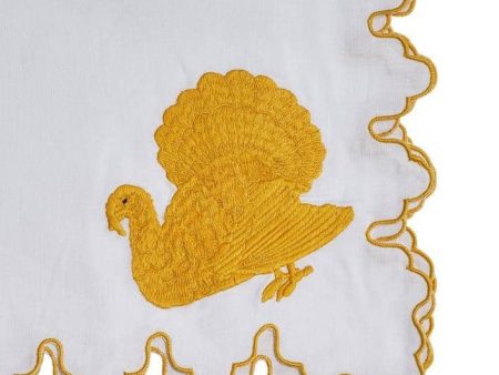 Turkey Napkins - Set of 6 For Sale