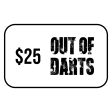 Out of Darts Gift Card For Discount