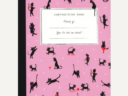 Cat Club Composition Book For Sale