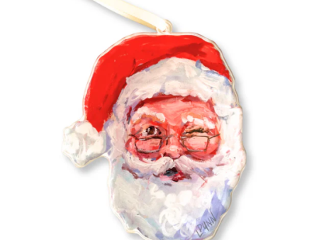 Naughty or Nice Santa Ornament Fashion