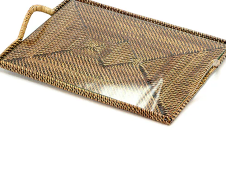 Rectangular Cheese Tray with Glass, Small Fashion