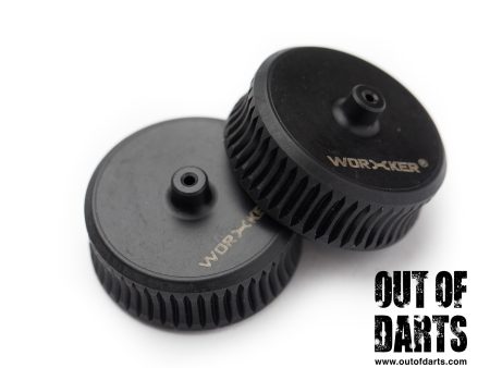 Worker High Crush Flywheel Set POM BLACK (pair) For Cheap