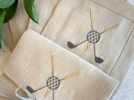 Golf Cocktail Napkin Set Online now