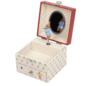 Peter Rabbit Cube Music Box- Carrot Sale