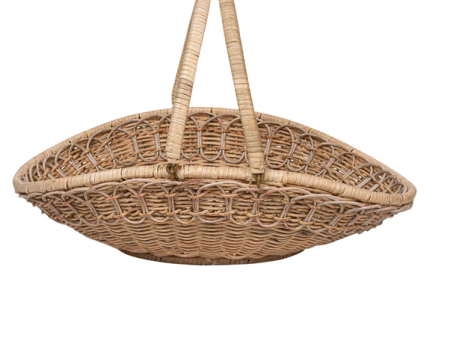 Provence Rattan Medium Gathering Basket Cheap