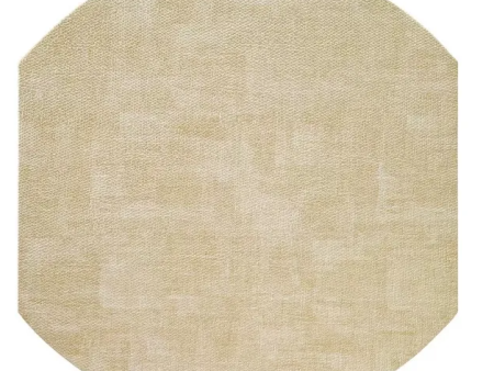 Luster Gold Elliptic Placemats S 4 For Sale