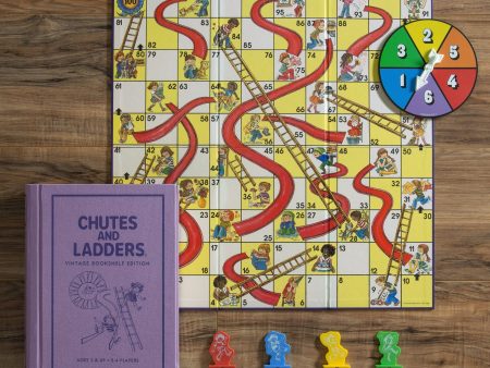 Chutes and Ladders Vintage Bookshelf Edition Hot on Sale