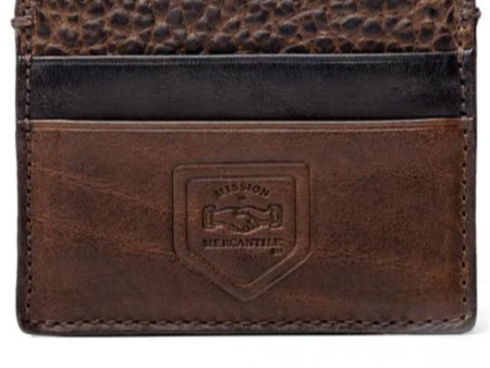 Theodore Leather Front Pocket Wallet For Cheap