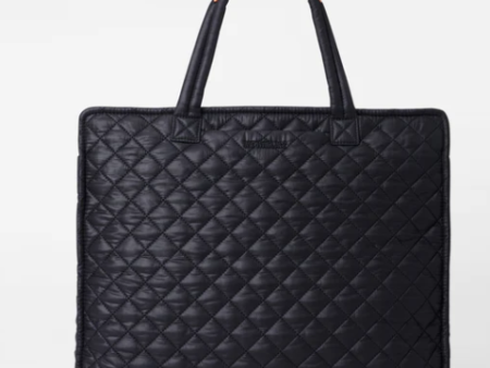 Large Box Tote - Black Hot on Sale