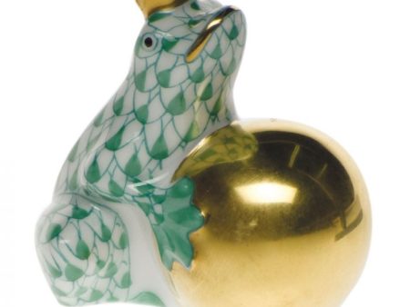 Frog with Crown-Green Online now