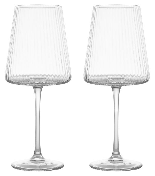 Empire Wine Glasses Clear – Set of 2 Online Sale