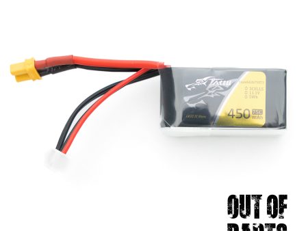 Tattu Micro 450mAh 3S 75C LiPo (XT30) Sale