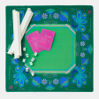 Birdie Green Mahjong Mat Supply