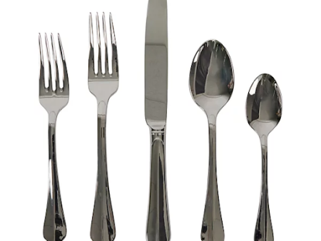 Bistro Polished 5PC Place Setting For Cheap