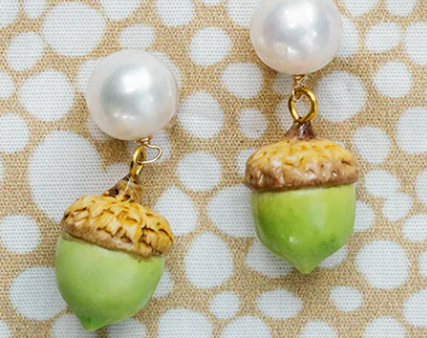 Acorn Pearl Drops Hot on Sale