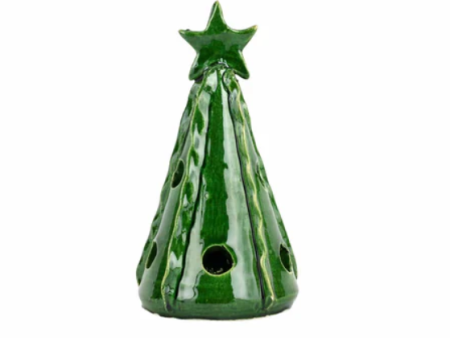 Foresta Green Mini Ribbon Tree on Sale