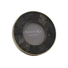 Black Horn 3x3 Round Photo Frame Supply