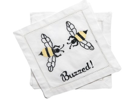 Buzzed Bee Cocktail Napkins Hot on Sale