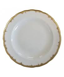 Chelsea Feather Gold Dinner Plate Supply