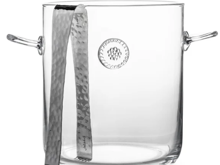 Berry & Thread Ice Bucket with Tongs For Cheap