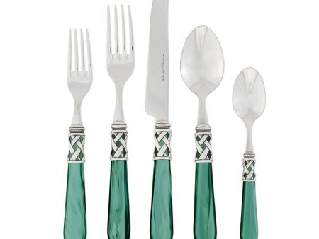 Aladdin Antique Green - Five piece place setting Discount