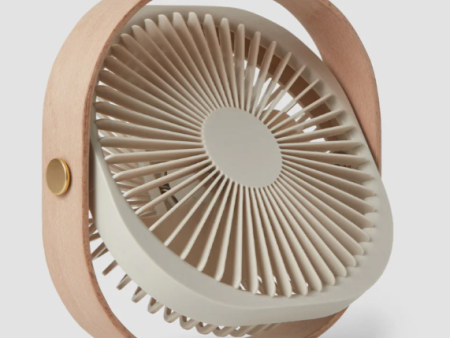 Fantastic Portable Fan, Wood Beige on Sale