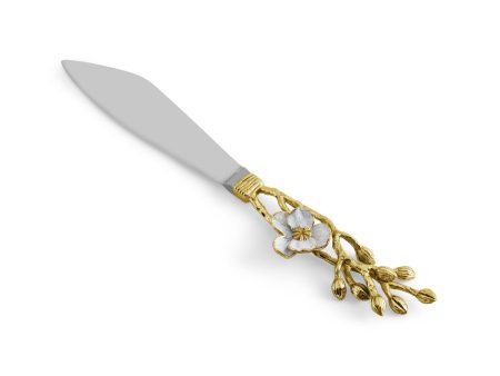 Orchid Cake Knife For Cheap