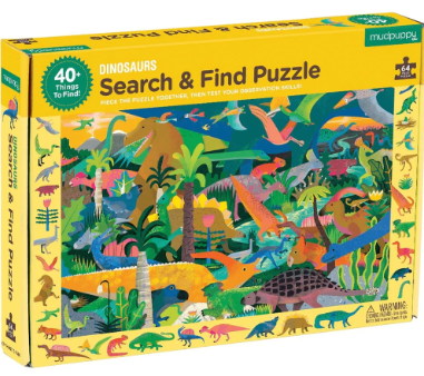 Dinosaur Search and Find Puzzle Hot on Sale