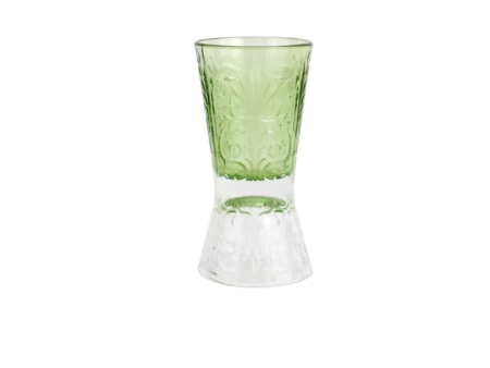 Barocco Mint Green Liquor Glass Online Sale