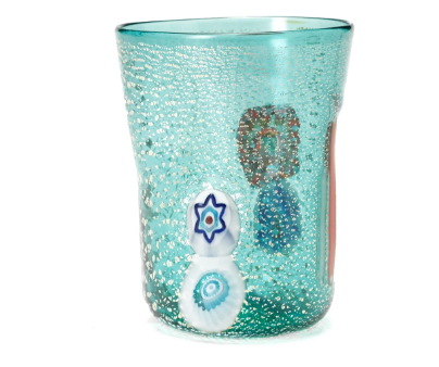 Bicchieri di Murano Tumblers (Set of 2)-Aquamarine For Discount