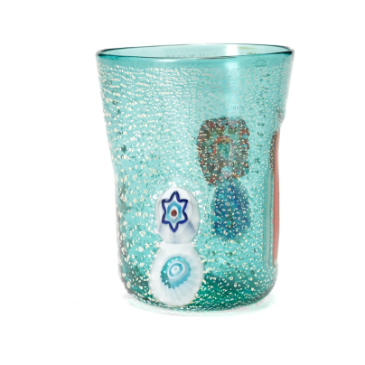 Bicchieri di Murano Tumblers (Set of 2)-Aquamarine For Discount